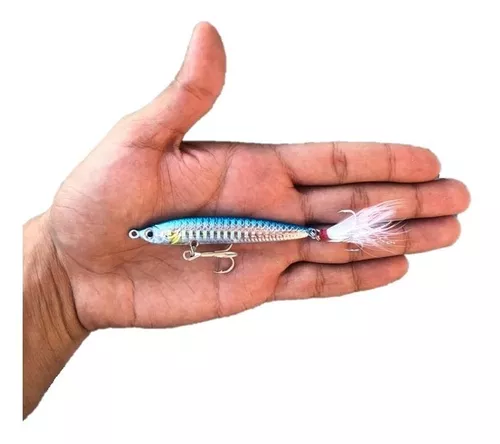 Señuelo De Lances Largos! 42 Gr Pesca Orilla Playa Rocas