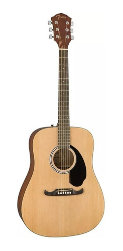 Imagen 2 de 7 de Guitarra acústica Fender FA-125 natural