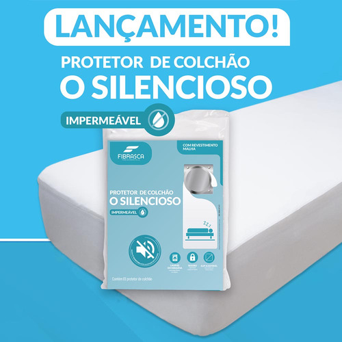 Protetor Acessório De Cama Colchão O Silencioso 90cmx190cm