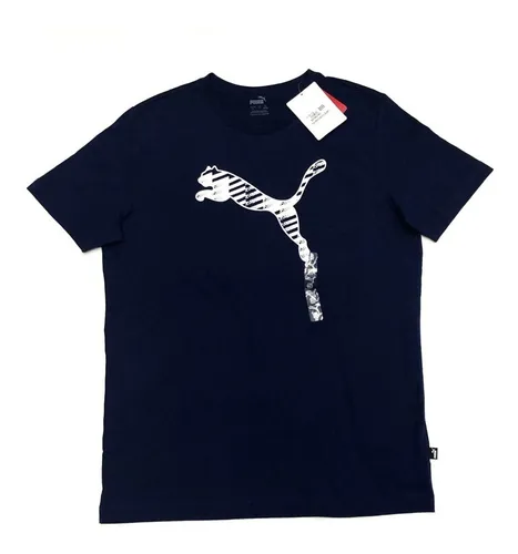 Playera puma azul hot sale