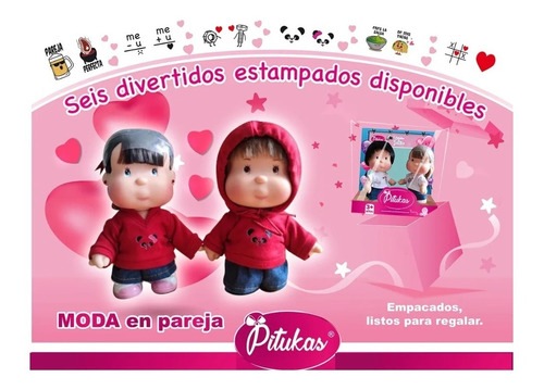 Muñecos Pitukas Regalo Para El 14 De Febrero