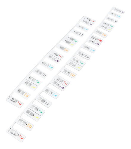 Etiqueta Adhesiva Para Teclado De Piano, Letra Grande Extraí