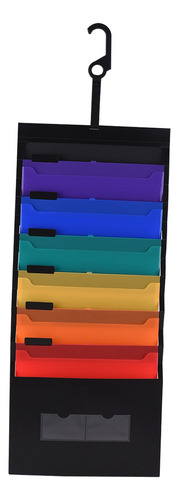 Carpeta De Archivos Color Para Pared Rainbow Organizer Schoo