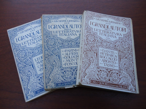 I Grandi Autori Della Letteratura Italiana X3 - Dante Etc.