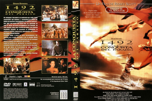 1492 La Conquista Del Paraíso - Gerard Depardieu - Dvd