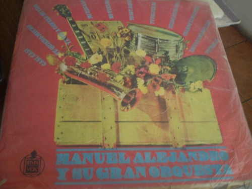 Vinilo De Manuel Alejandro Y Su Orquesta (u975