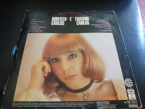 Vinilo Lp De Sonia Mello Interpreta R Carlos (xx204 (Usado)