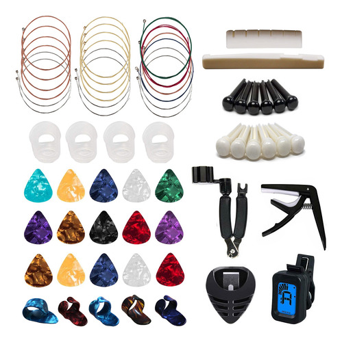 Kit De Accesorios Para Guitarra Pick Tone, Herramienta De Ma