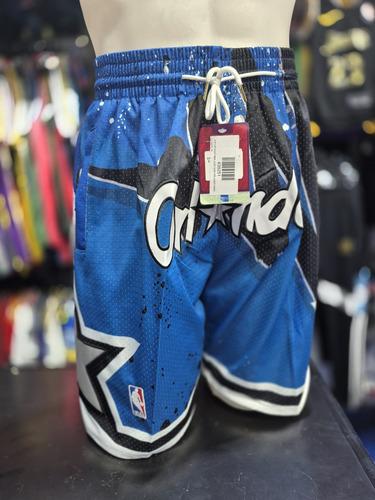 Short Bermuda Just Don Nba Básquet Orlando Magic Azul Azul L