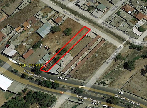 Blvd. Ejercito Mexicano, Nacozari Tizayuca Hidalgo Sup. 576 Mts