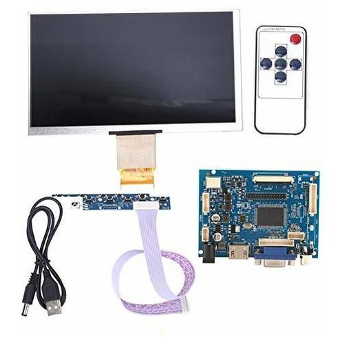 Hilitand Pantalla Lcd Tft 7  Hdmi Vga Monitor Kit 1 X 600 Pi