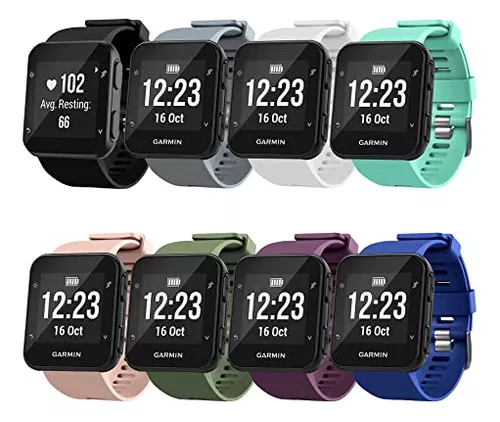 Correa De Silicona Para Reloj Inteligente Garmin Forerunner 35 Para