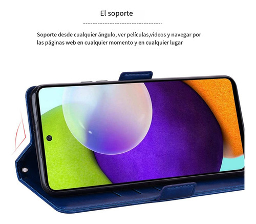 Funda Para Teléfono Vivo Y15a/y15s/y01 De Piel Con Estampado De Encaje Y Doble Hebilla