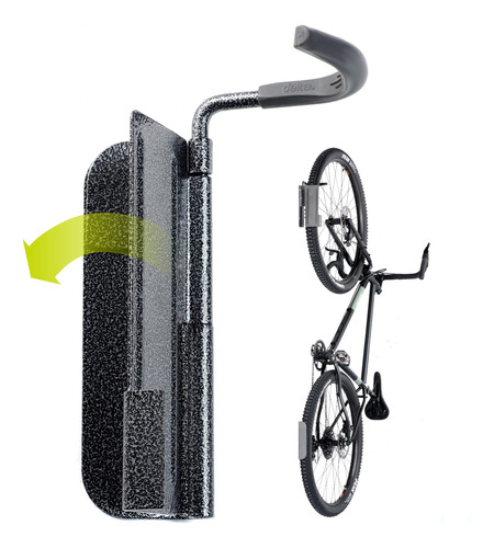 Soporte De Pared Giratorio Para Bicicleta Con Bandeja Traser