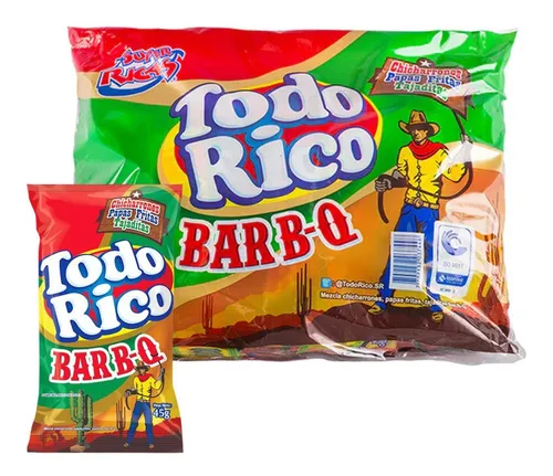 Todo Rico Bbq Pack X 8 De 45gr