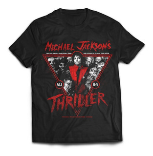 Camiseta Michael Jackson Thirller Rock Activity