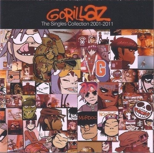 Gorillaz The Singles Collection  2001-2020 Cd Nuevo Europa