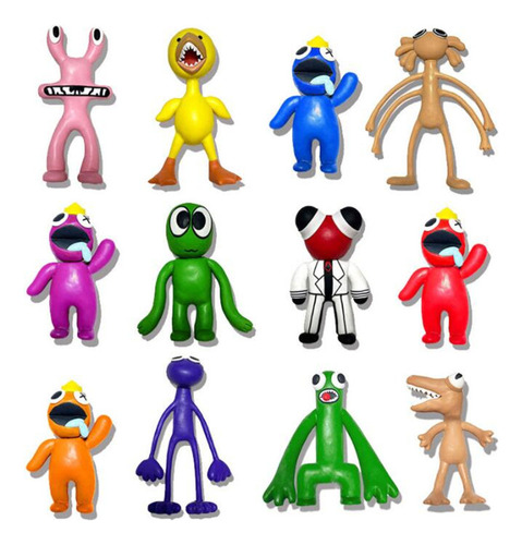 .. 12 Figuras De Acción De Roblox Rainbow Friends, Regalo ..