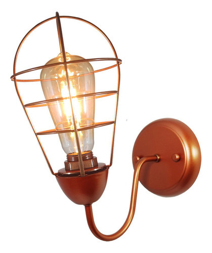 Arandela Parede Aramado Lampshape Cobre Branca Garagem