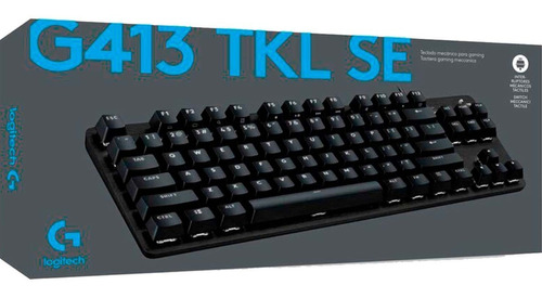 Teclado Gamer Logitech  G413 Se Tkl Led White Mecánico 