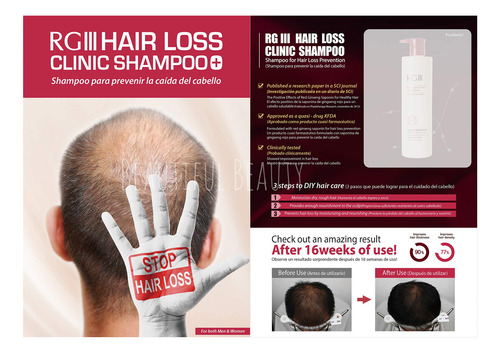 Shampoo Rgiii Clínica De Regeneração Capilar Com Ginseng Ver