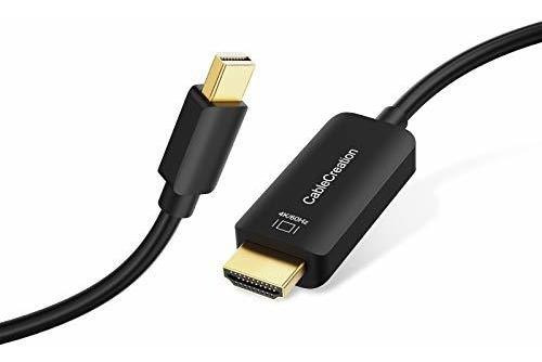 Cable Hdmi - 4k Mini Displayport To Hdmi Cable 6ft, Cablecre