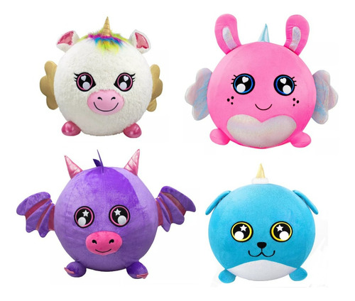 Super Combo X 4 Biggies Peluches Inflables Big001