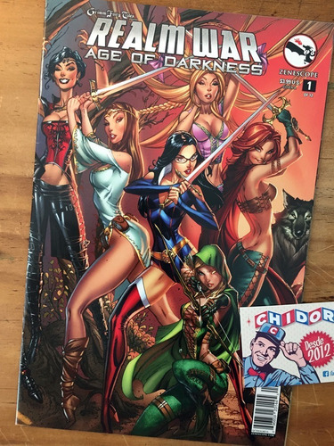 Comic - Grimm Fairy Tales Realm War Age Scott Campbell