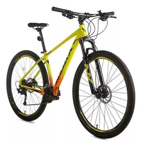 Bicicleta Mtb Audax Havok Nx 2023 Cor Amarelo Tamanho Do Quadro 17