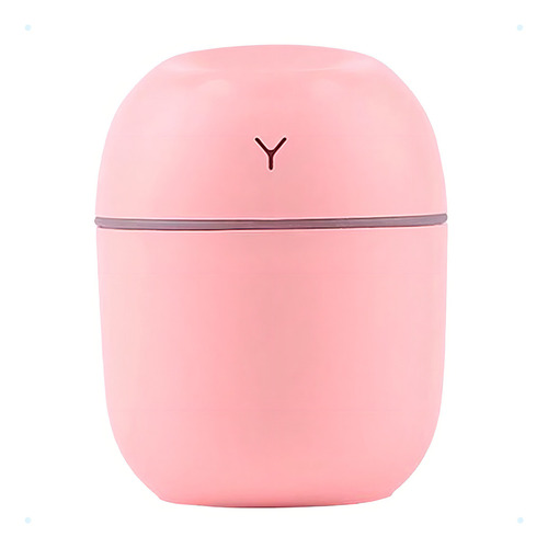 Mini Umidificador E Difusor De Aromas E Oleos Essenciais Usb Cor Rosa