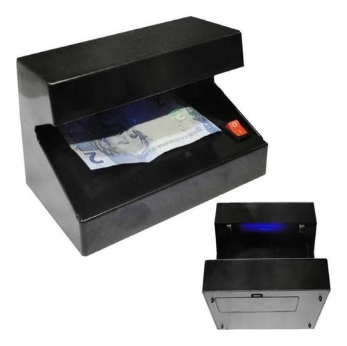 Máquina de detección de billetes falsos Knup Myc-01 de escritorio, identificador de billetes falsificados, detector de billetes, luz negra UV, 110 V/220 V