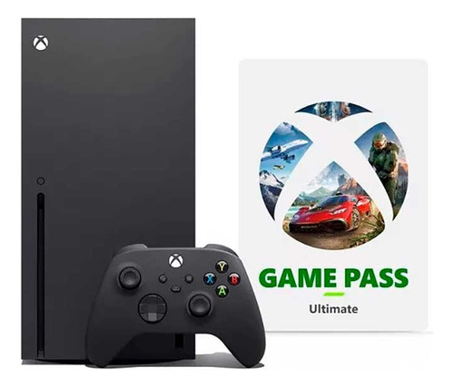 Consola Xbox Series X 1tb + Game Pass Ultimate 1 Mes