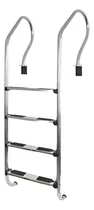 Comprar Escalera Pileta Vulcano Confort 4 Escalones Acero Inox E