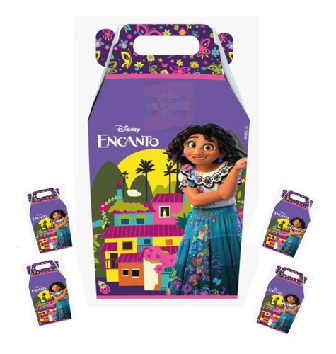 Cajitas Sorpresa De Cumpleaños - Encanto Disney - Pack X 6