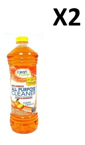 Limpiador De Pisos Orange Clean Home 28oz