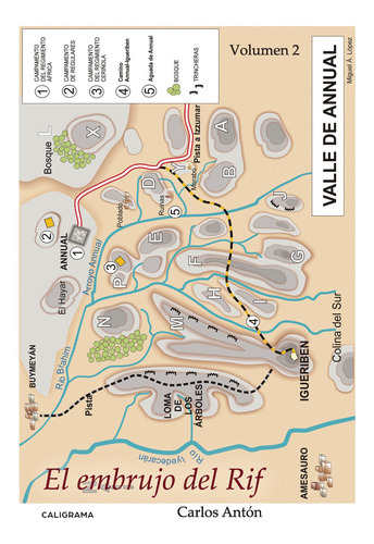 El embrujo del Rif - Volumen 2, de Antón , Carlos.. Editorial CALIGRAMA, tapa blanda, edición 1.0 en español, 2019