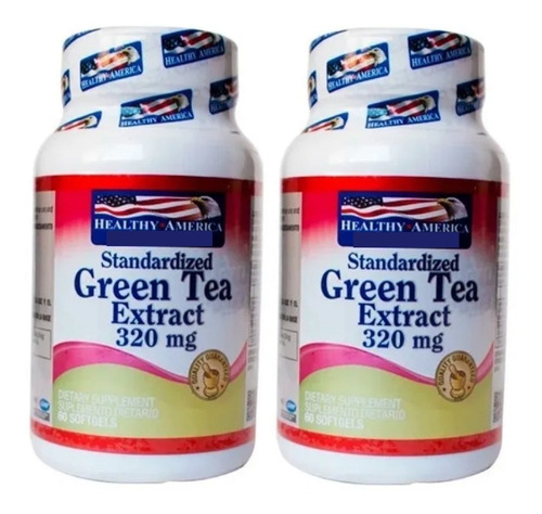 2 X Extracto Te Verde 320mg X 60u - Unidad a $654