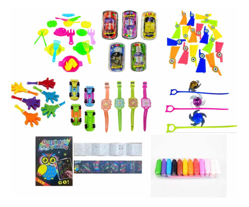 Pack De 90 Juguetes Fiesta Piñata