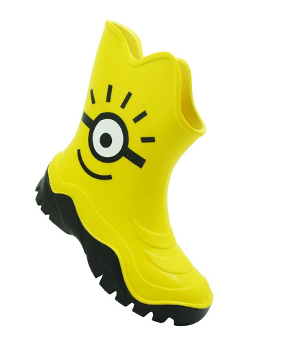 Bota De Hule Bubble Gummers Casper Amarillo/negro Minions