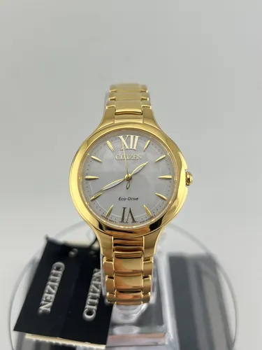 Reloj citizen eco drive dama dorado new arrivals