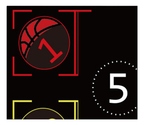 Estera De Entrenamiento De Baloncesto, Estilo B 107cmx76cm