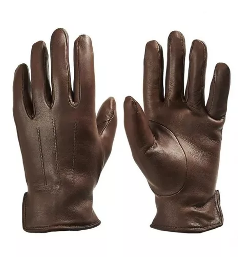 Guantes De Cuero Hombre