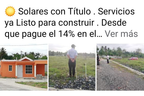 Imagen 11 de 16 de Solares A La Venta Barato Con Títulos Donde Todos Califican .