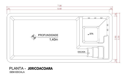 Capa Térmica Piscina Igui Jericoacoara 7x3,30m 500 Micras