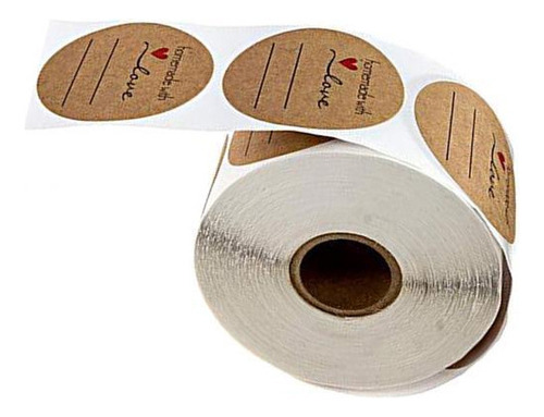 D 6 Paquete De 3-6 Etiquetas Decorativas En Rollo De 6