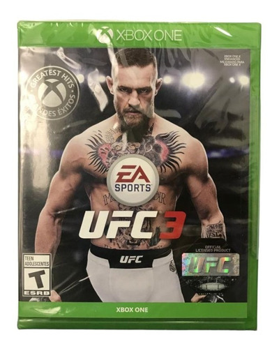 Ufc 3 Xbox One Nuevo Físico Envio Gratis