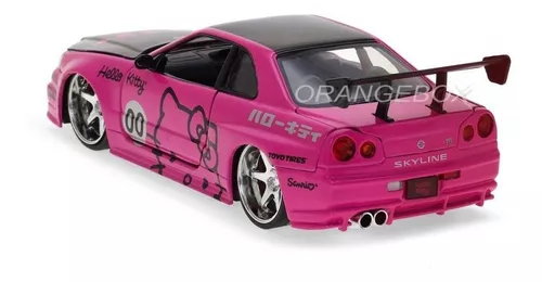  Jada Toys Hello Kitty Nissan Skyline GT-R (Bnr34