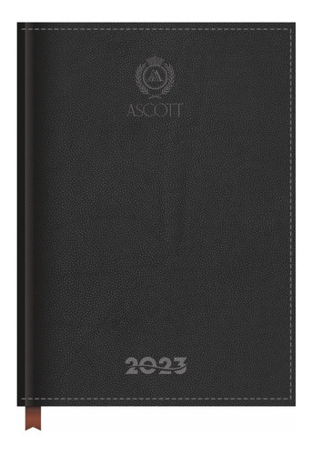 Agenda Ascott 365 Classic Semana A La Vista Negro 2023