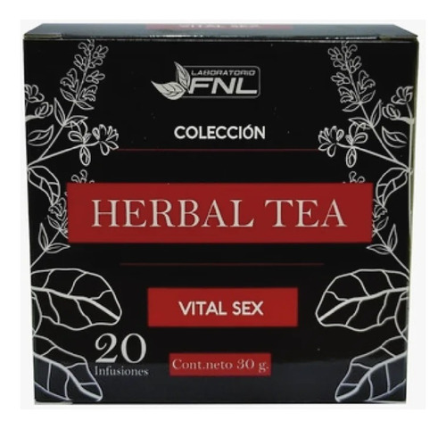 Herbal Tea Vital Sex 20 Bolsas