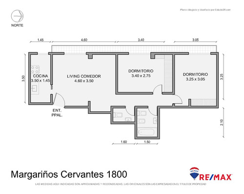 Venta Depto 3 Amb En Paternal Con Balcón